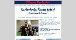 Desktop Screenshot of jansenkarate.com