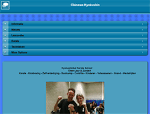 Tablet Screenshot of jansenkarate.com